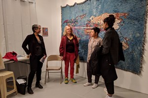 Natalia Nakazawa, 'Thinking Collections: Open Studios | Artists at EFA,' Artist Studio, The Elizabeth Foundation for the Arts, Midtown, New York (20 October 2018). Courtesy Asia Contemporary Art Week. Photo: Li Fong. 
